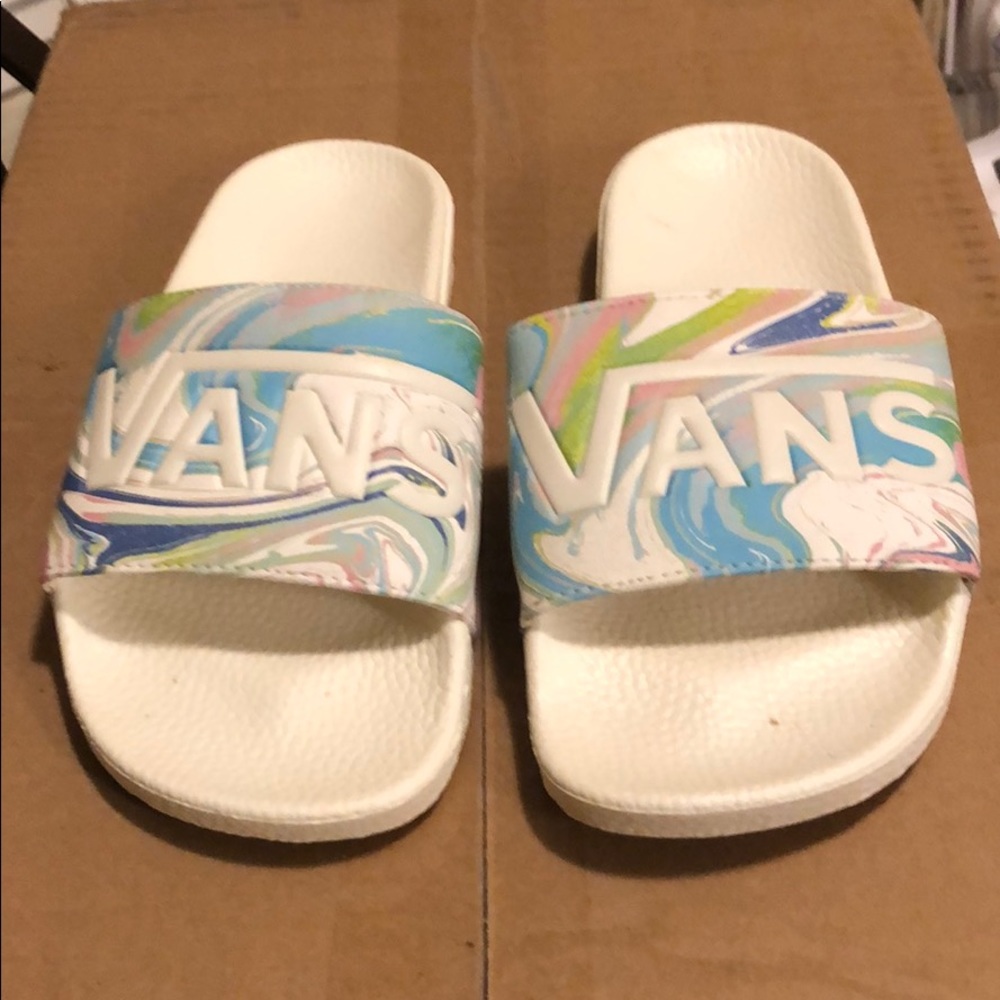 Vans slides size 8
